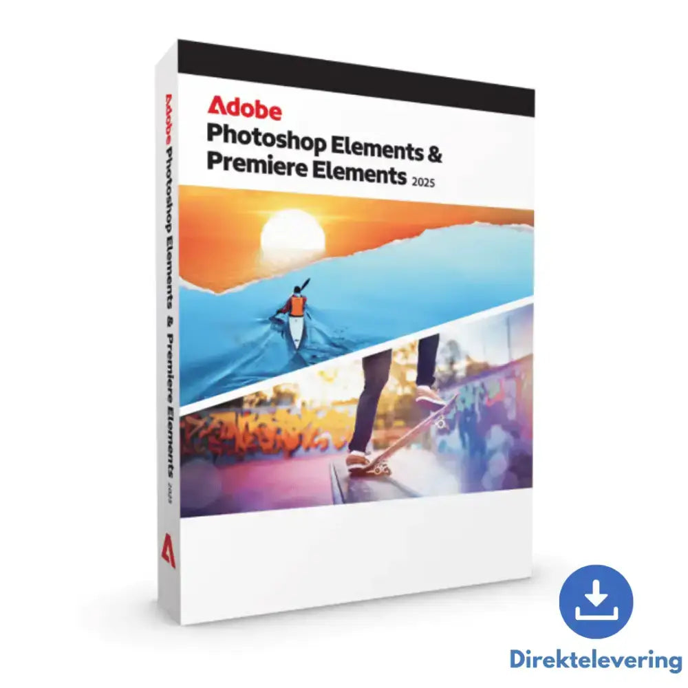 Adobe Photoshop Elements 2025 & Premiere Elements 2025 - DK (Windows/MAC)