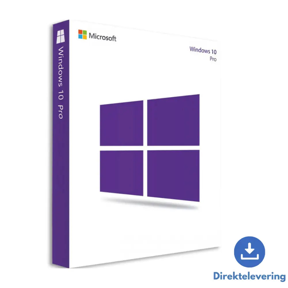 Windows 10 Pro │ Retail Licens - Operativsystem