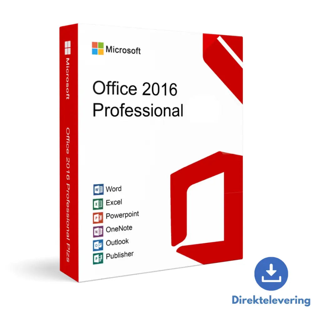 Microsoft Office 2016 Pro Plus | Retail