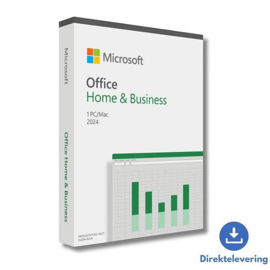 Microsoft Office Home & Business 2024 | Aktivering Direkte | PC/MAC