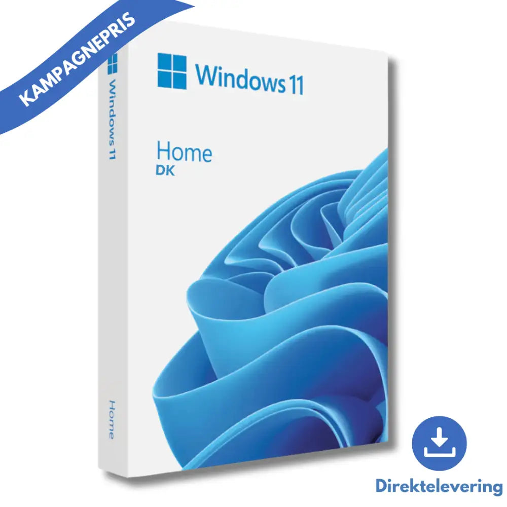 Microsoft Windows 11 Home | DK (64-bit Retail)